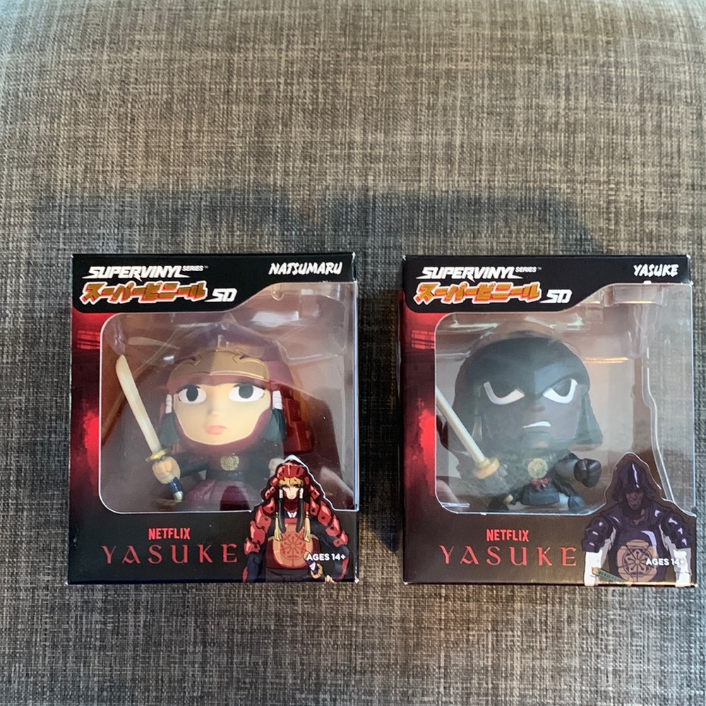 Netflix Yasuke Supervinyls - Yasuke and Natsumaru